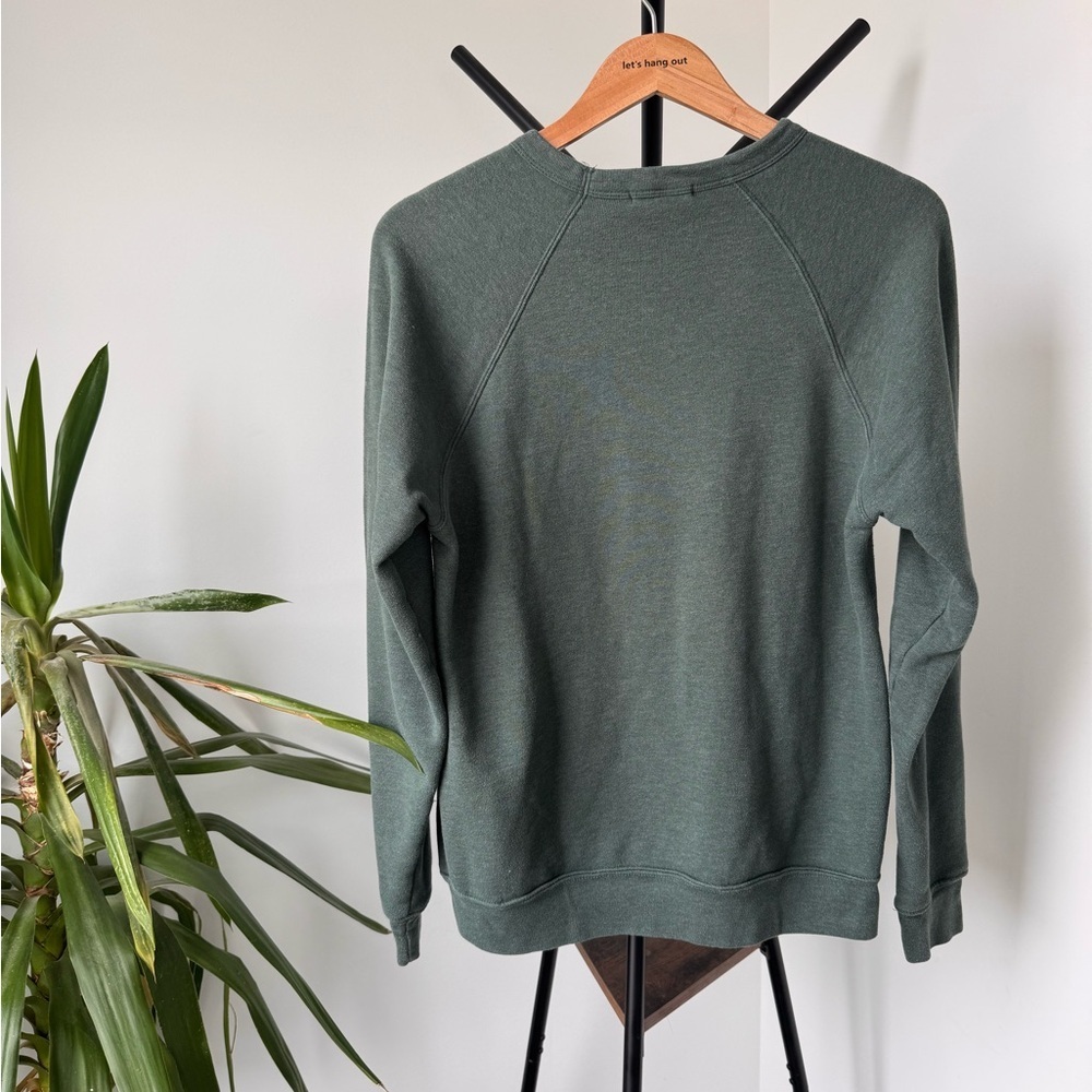 CAMP BRAND Fleece Lined Sweater | Spruce Green | Women’s Medium | Super Soft - Picture 6 of 7